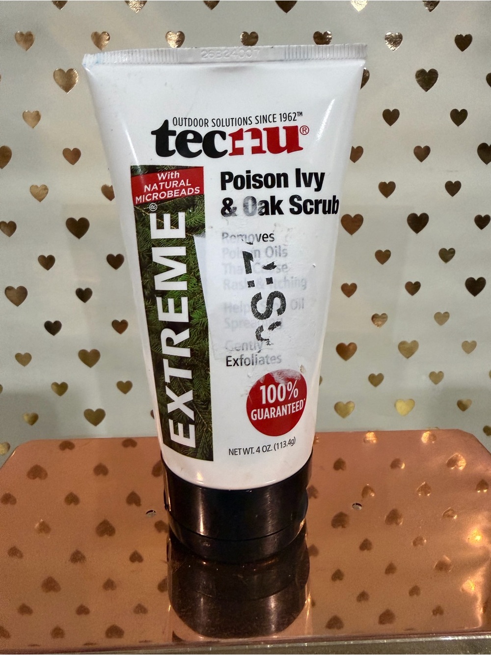 Extreme Poison Ivy & Oak Scrub with Natural Microbeads - 4 oz (NEW)